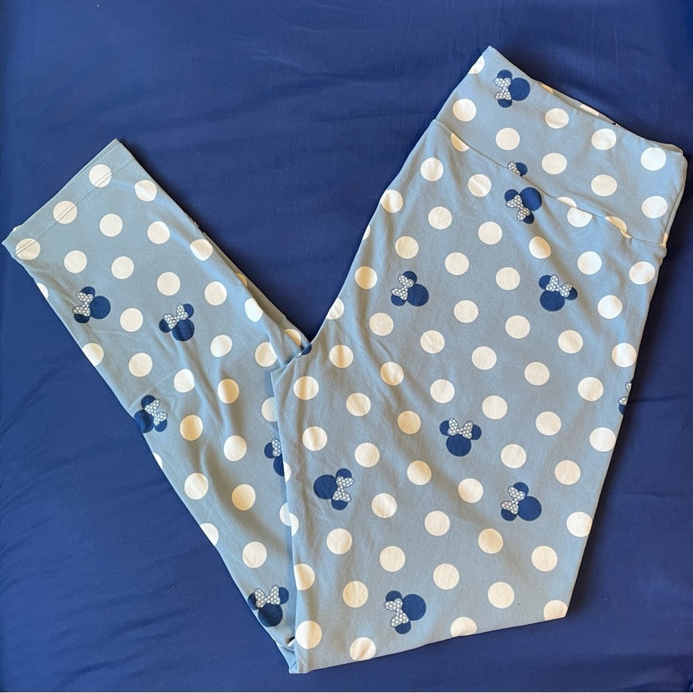 LuLaRoe Disney Minnie Polka Dot TC Leggings